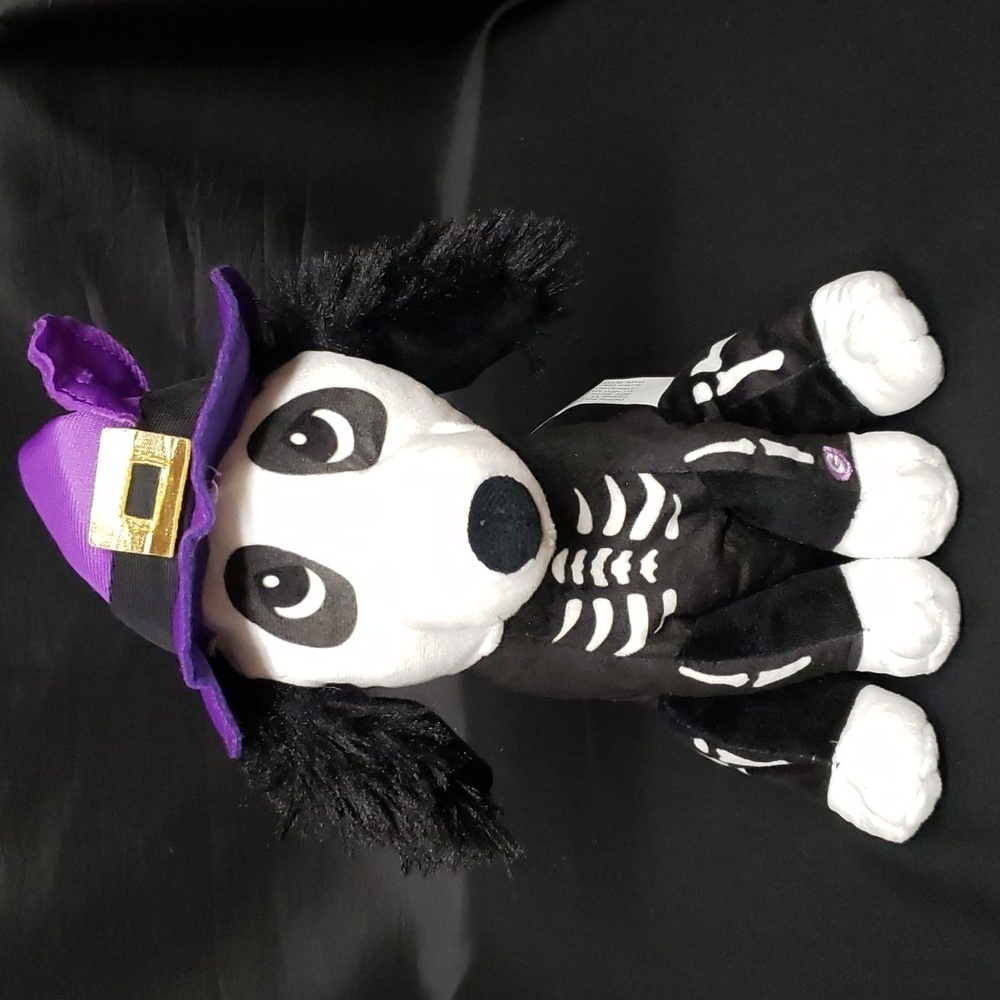 Gemmy Dancing Musical Halloween Beagle Skeleton Puppy